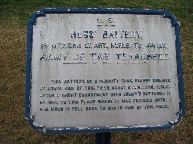 ROSS’ BATTERY MEMORIAL PLAQUE I
