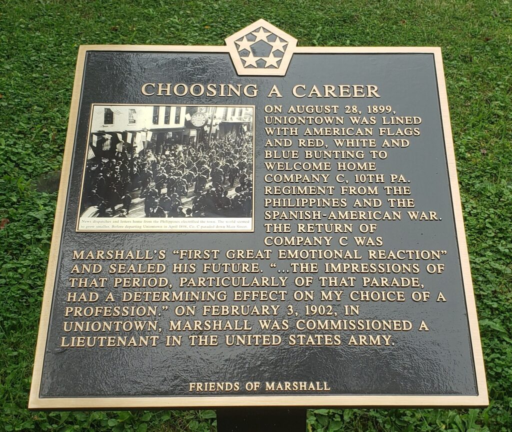 CHOOSING A CAREER WAR MEMORIAL PLAQUE