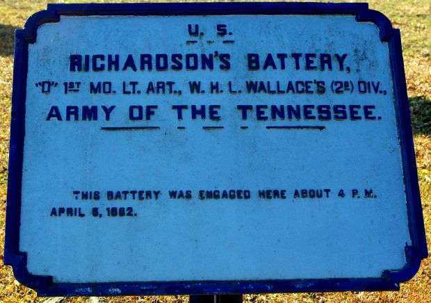 RICHARDSON’S BATTERY MEMORIAL PLAQUE IV