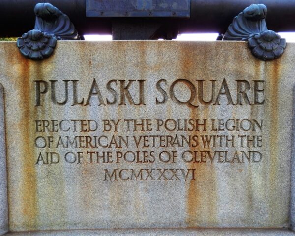 CASIMIR PULASKI REVOLUTIONARY WAR MEMORIAL STONE
