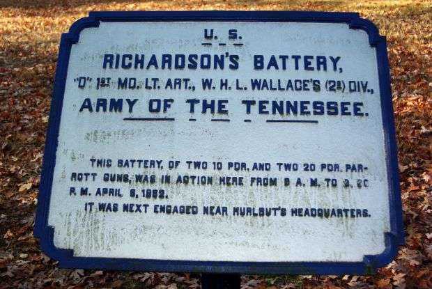 RICHARDSON’S BATTERY MEMORIAL PLAQUE III