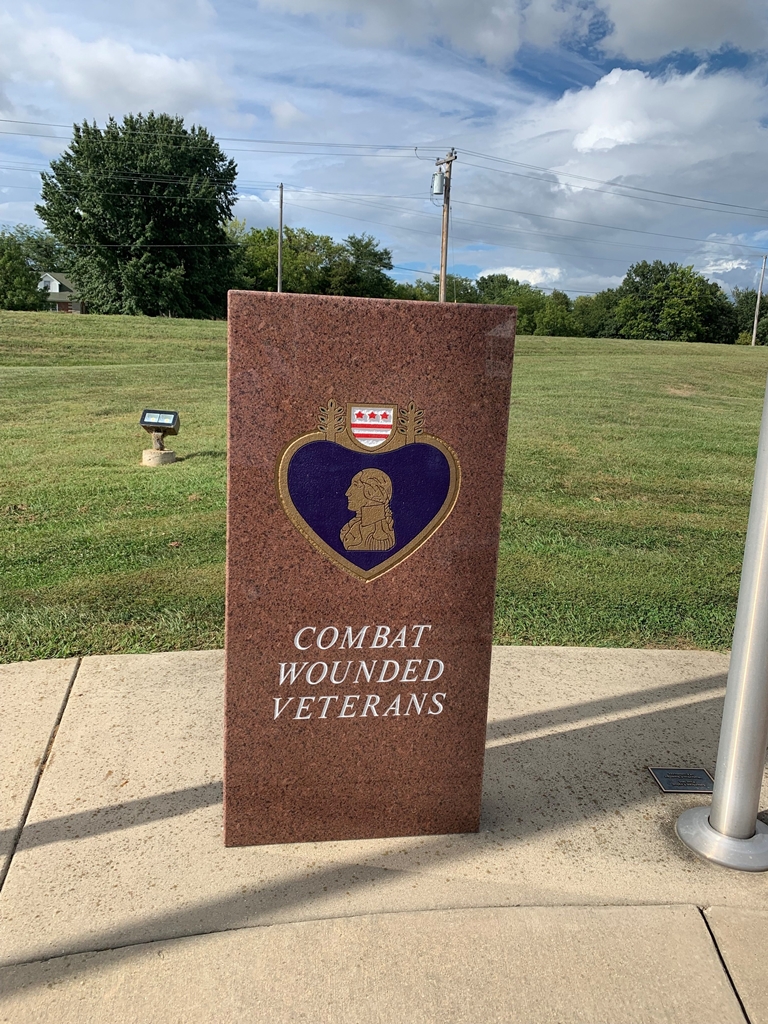 WATERLOO, IL COMBAT WOUNDED VETERANS MEMORIAL FRONT