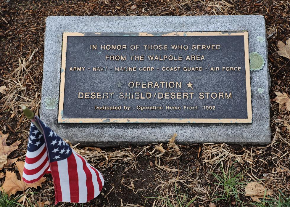 WALPOLE AREA DESERT SHIELD/DESERT STORM MEMORIAL
