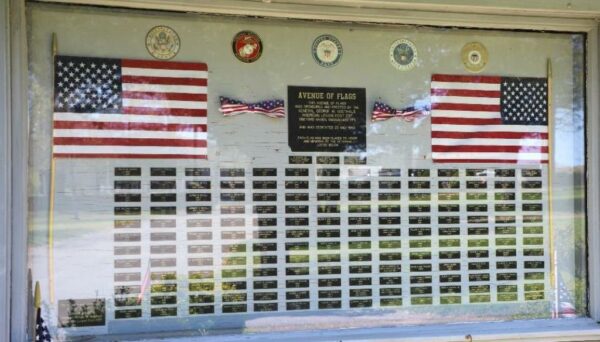 TISBURY AVENUE OF FLAGS MEMORIAL