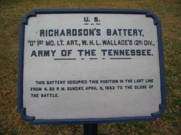 RICHARDSON’S BATTERY MEMORIAL PLAQUE I