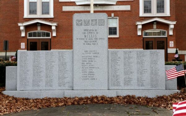 MILLIS WORLD WAR II MEMORIAL
