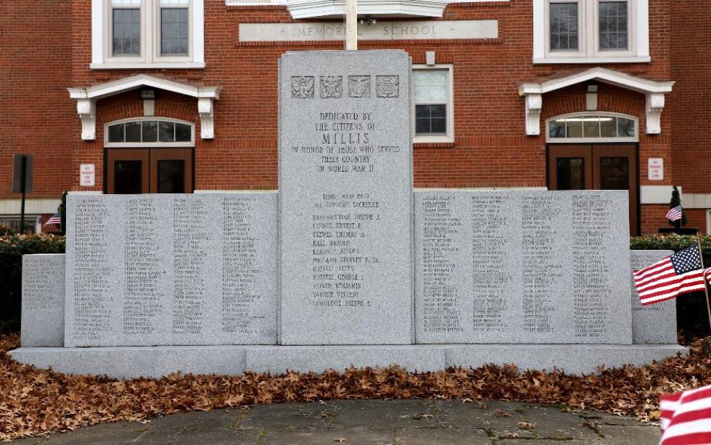 MILLIS WORLD WAR II MEMORIAL