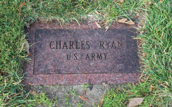 CHARLES RYAN MEMORIAL TABLET