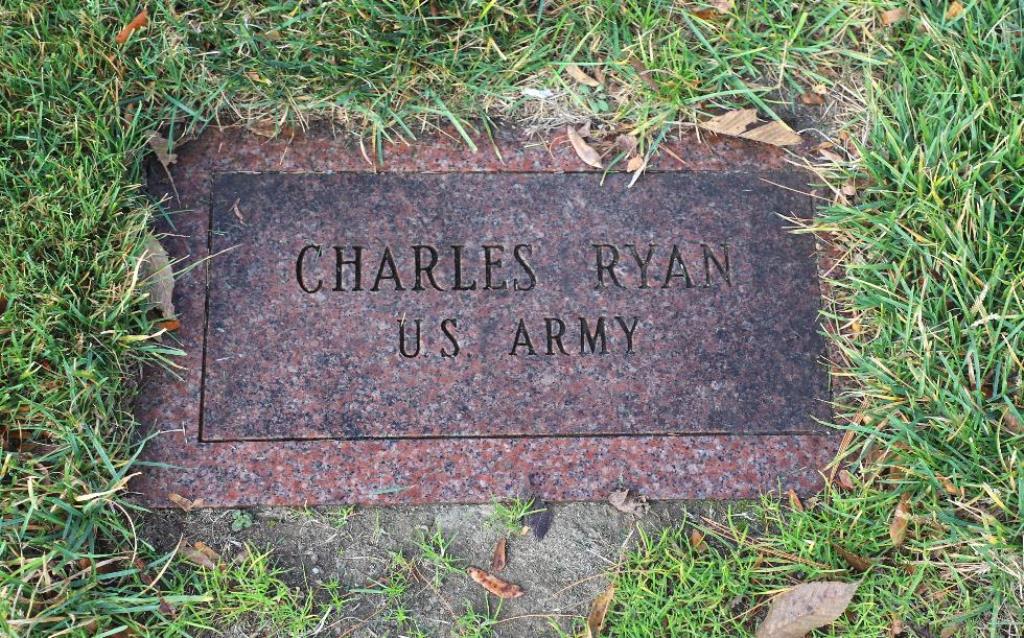 CHARLES RYAN MEMORIAL TABLET
