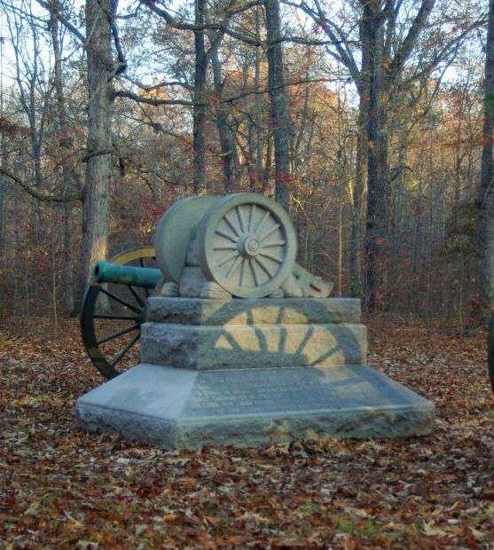 OHIO 5TH BATTERY LIGHT ARTILLERY WAR MEMORIAL