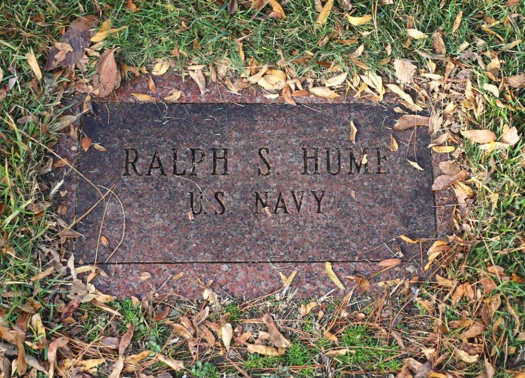 RALPH S.HUME WAR MEMORIAL TABLET