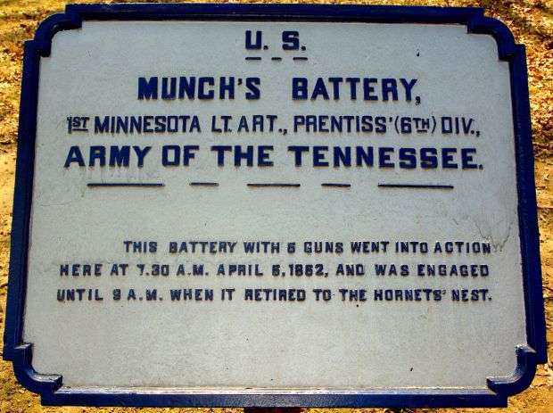 MUNCH’S BATTERY MEMORIAL PLAQUE II