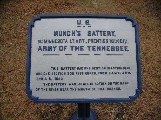 MUNCH’S BATTERY MEMORIAL PLAQUE I