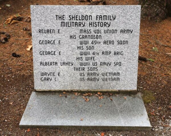 THE SHELDON FAMILY MILITARY HISTORY WAR MEMORIAL
