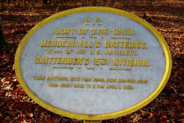 MENDENHALL’S BATTERY MEMORIAL PLAQUE II