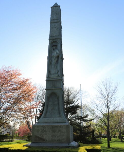 EGARTOWN MASSACHUSETTS CIVIL WAR VETERANS MEMORIAL SIDE D