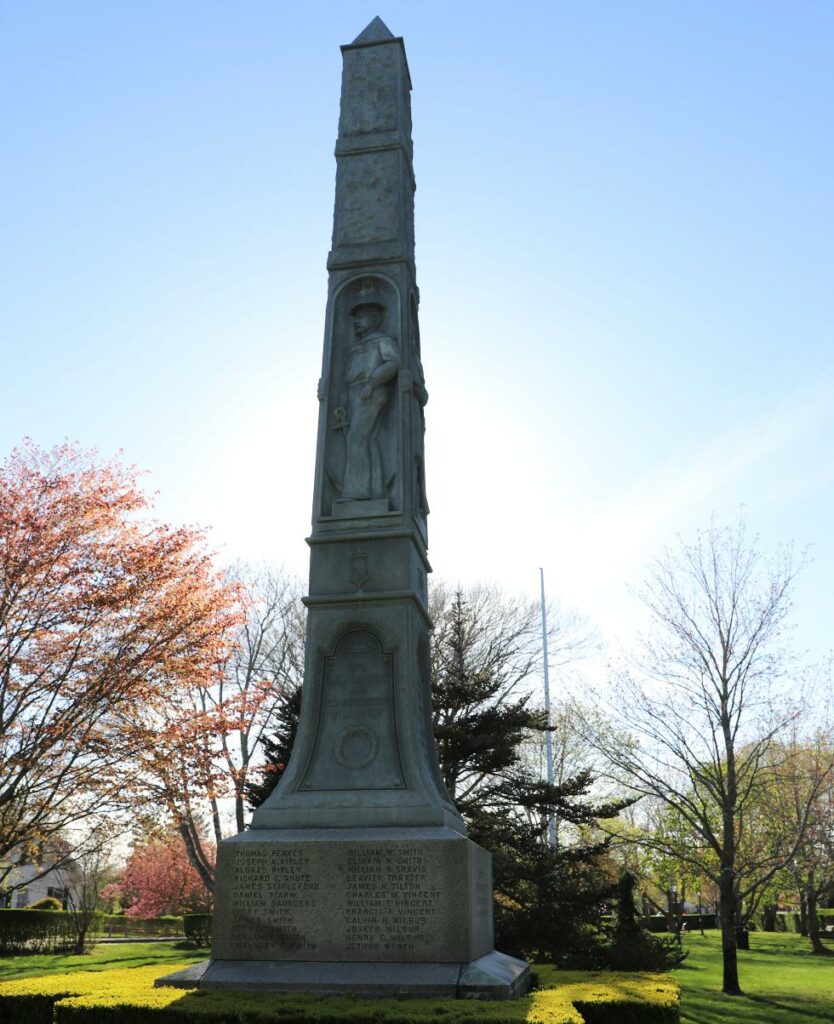 EGARTOWN MASSACHUSETTS CIVIL WAR VETERANS MEMORIAL SIDE D