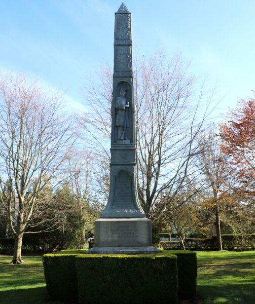 EGARTOWN MASSACHUSETTS CIVIL WAR VETERANS MEMORIAL SIDE A