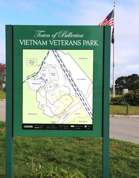 TOWN OF BILLERICA VIETNAM VETERANS PARK MARKER