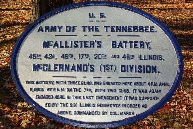 MCALLISTER’S BATTERY MEMORIAL PLAQUE IV