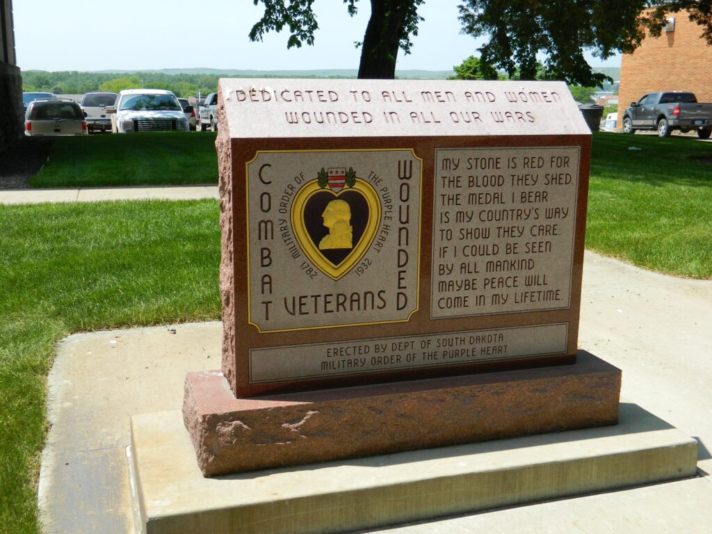 PIERRE COMBAT WOUNDED VETERANS MEMORIAL