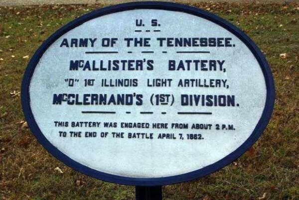 MCALLISTER’S BATTERY MEMORIAL PLAQUE III