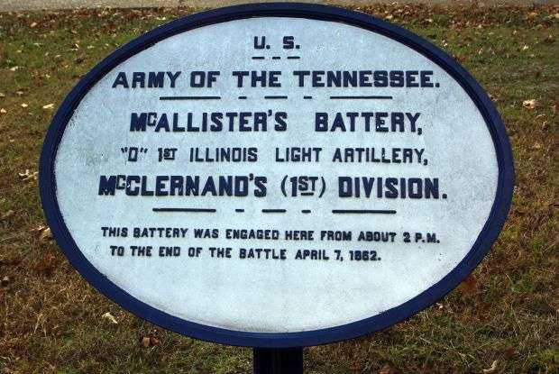 MCALLISTER’S BATTERY MEMORIAL PLAQUE III