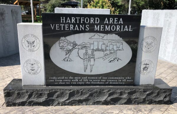 HARTFORD AREA VETERANS MEMORIAL CENTER STONE