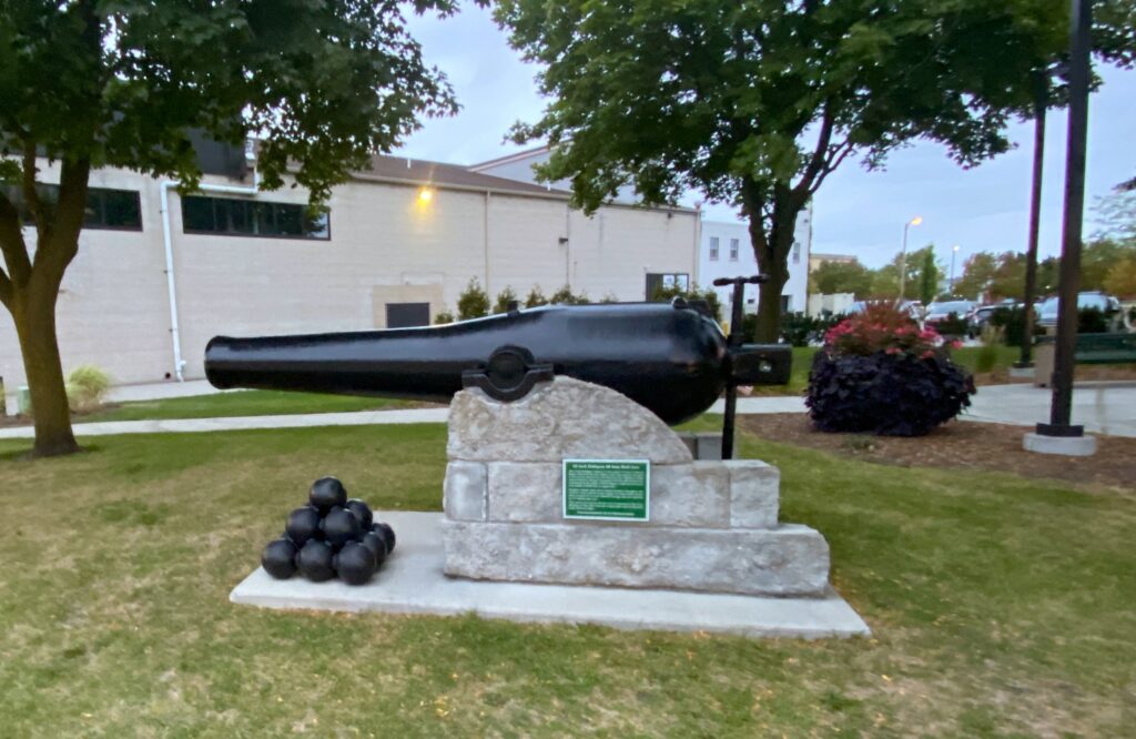 IX-INCH DAHLGREN SB IRON SHELL GUN MEMORIAL