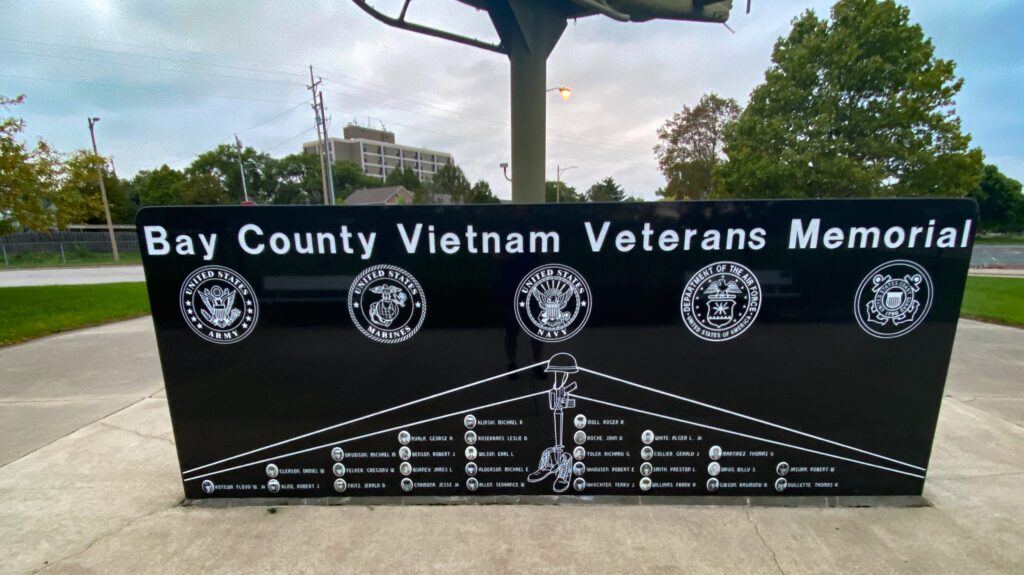 BAY COUNTY VIETNAM VETERANS MEMORIAL FRONT