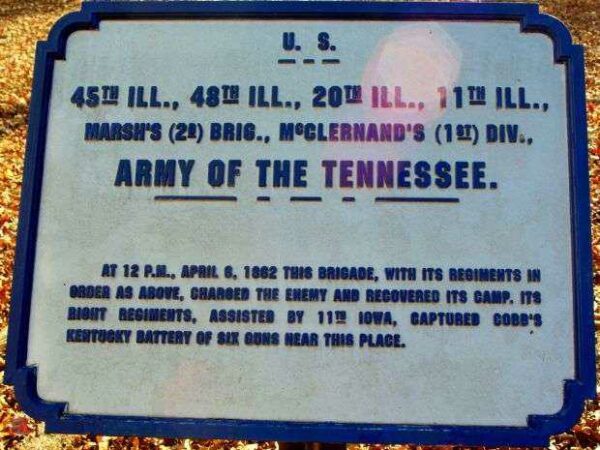 MARSH’S 2D BRIGADE MEMORIAL PLAQUE II