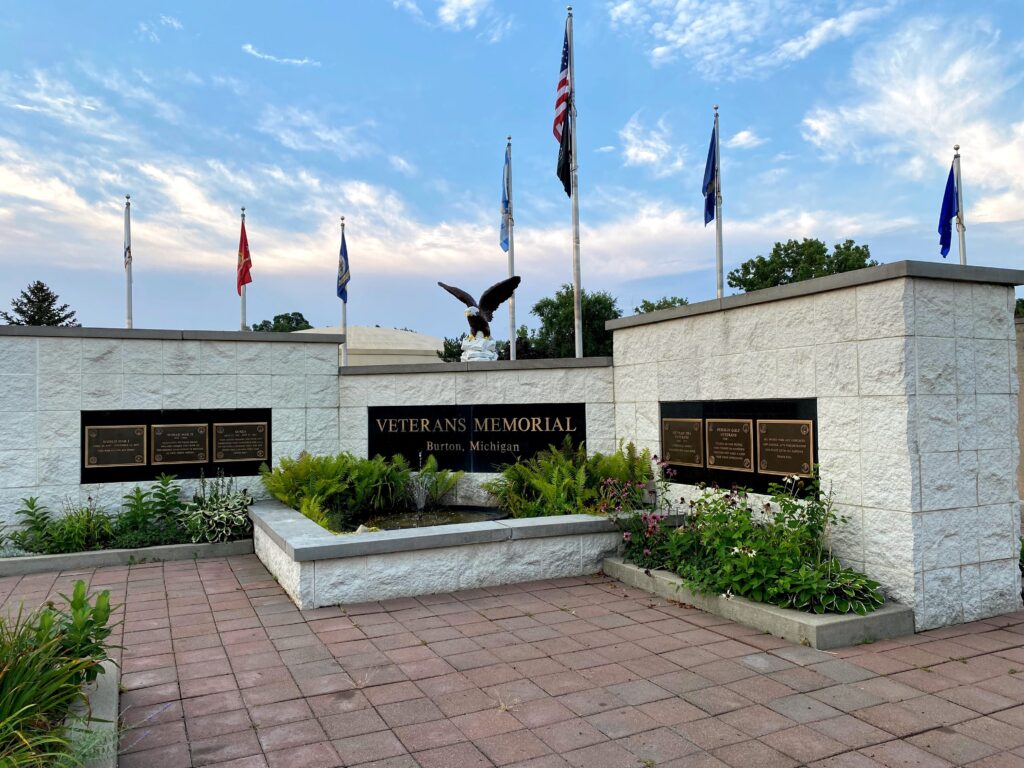 BURTON VETERANS MEMORIAL