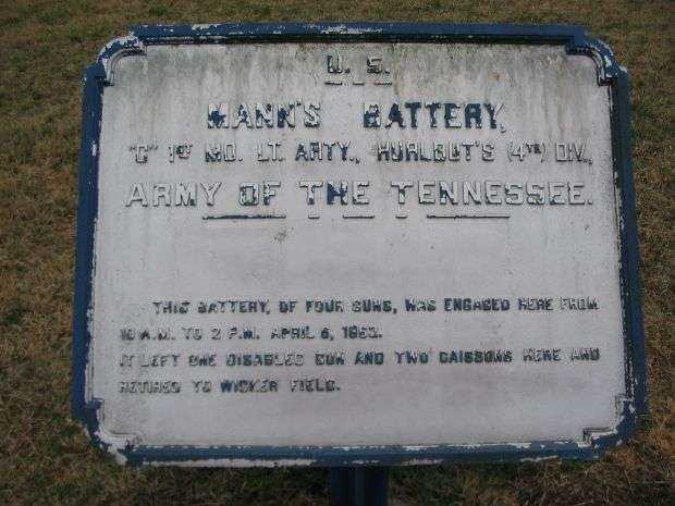 MANN’S BATTERY MEMORIAL PLAQUE I