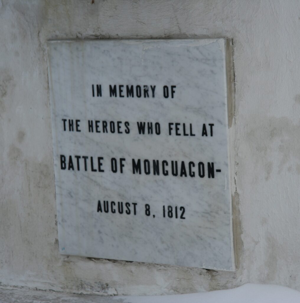 WAR OF 1812 MEMORIAL STONE D