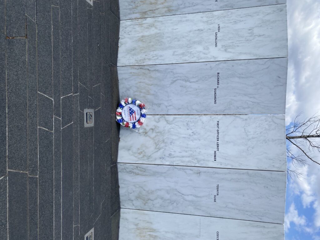 FLIGHT 93 MEMORIAL WALL