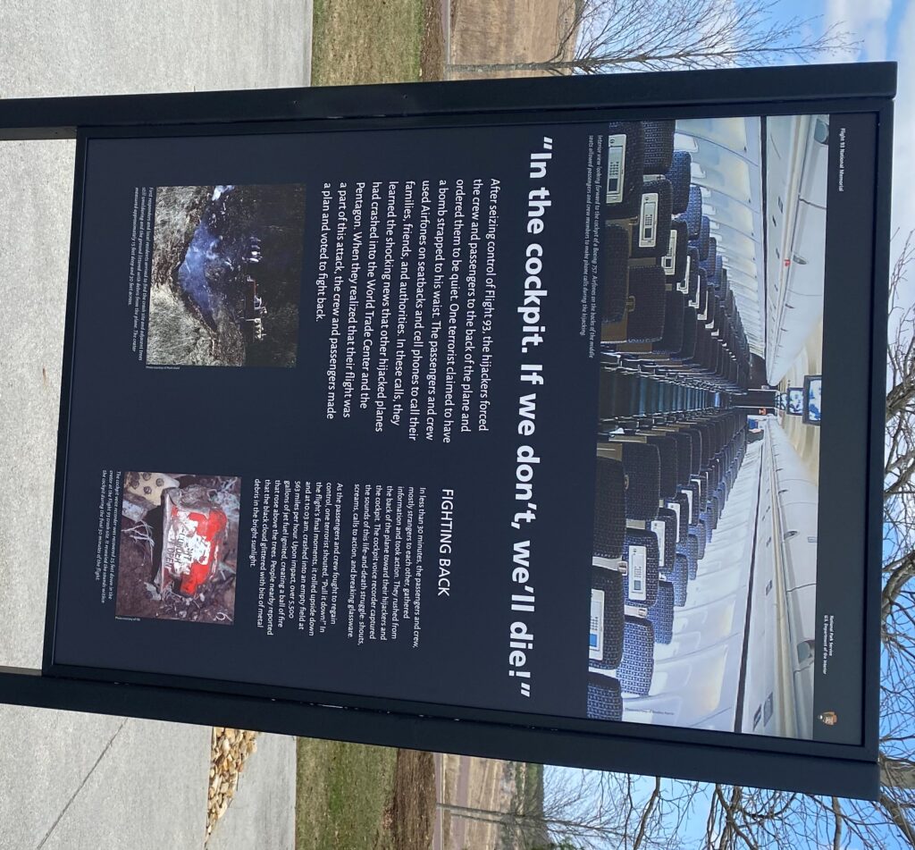 FLIGHT 93 MEMORIAL MARKER C