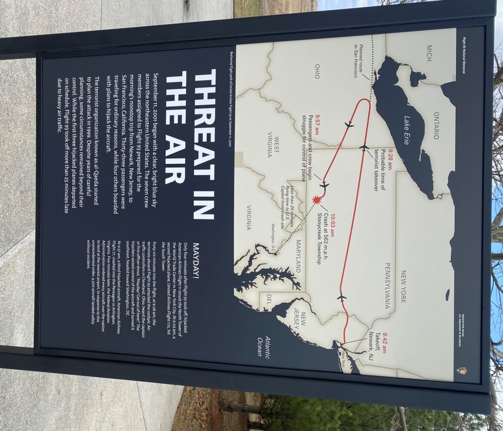 FLIGHT 93 MEMORIAL MARKER B