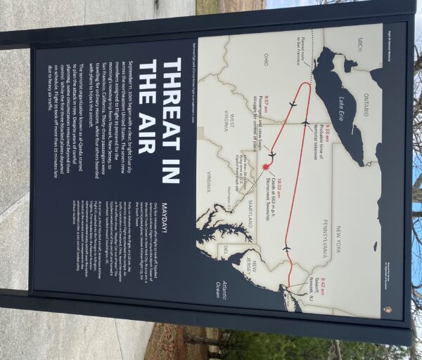 FLIGHT 93 MEMORIAL MARKER B