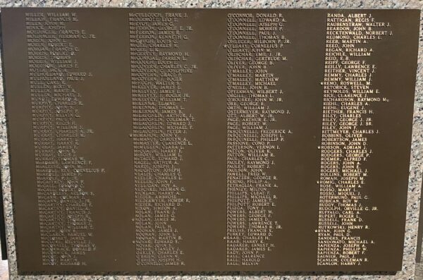 VFW POST 5111 ARMED FORCES VETERANS MEMORIAL PLAQUE D