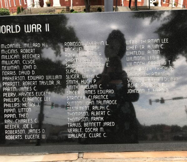 PUTNAM VETERANS SUPREME SACRIFICE MEMORIAL STONE E