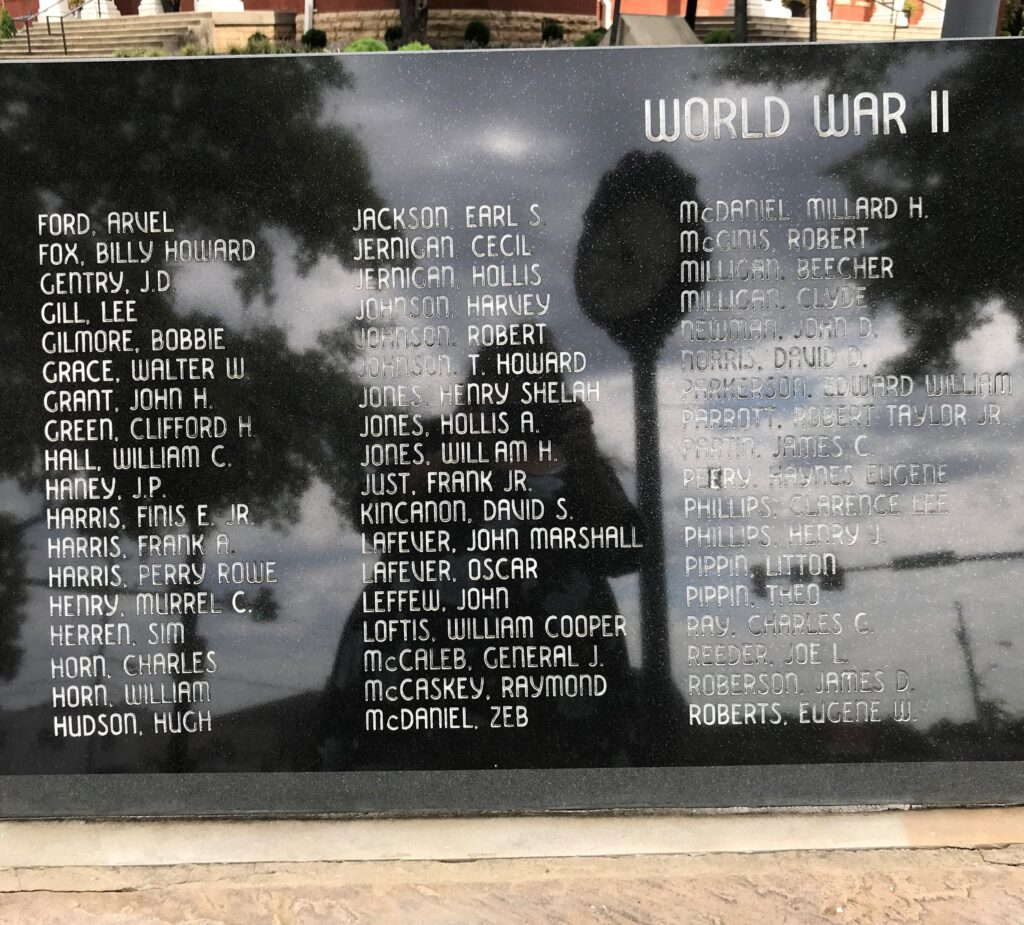 PUTNAM VETERANS SUPREME SACRIFICE MEMORIAL STONE D