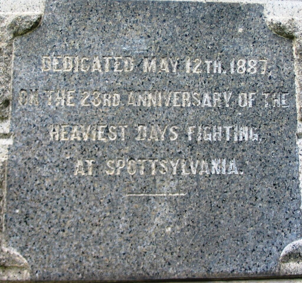 MAJ GENL JOHN SEDGWICK WAR MEMORIAL STONE C