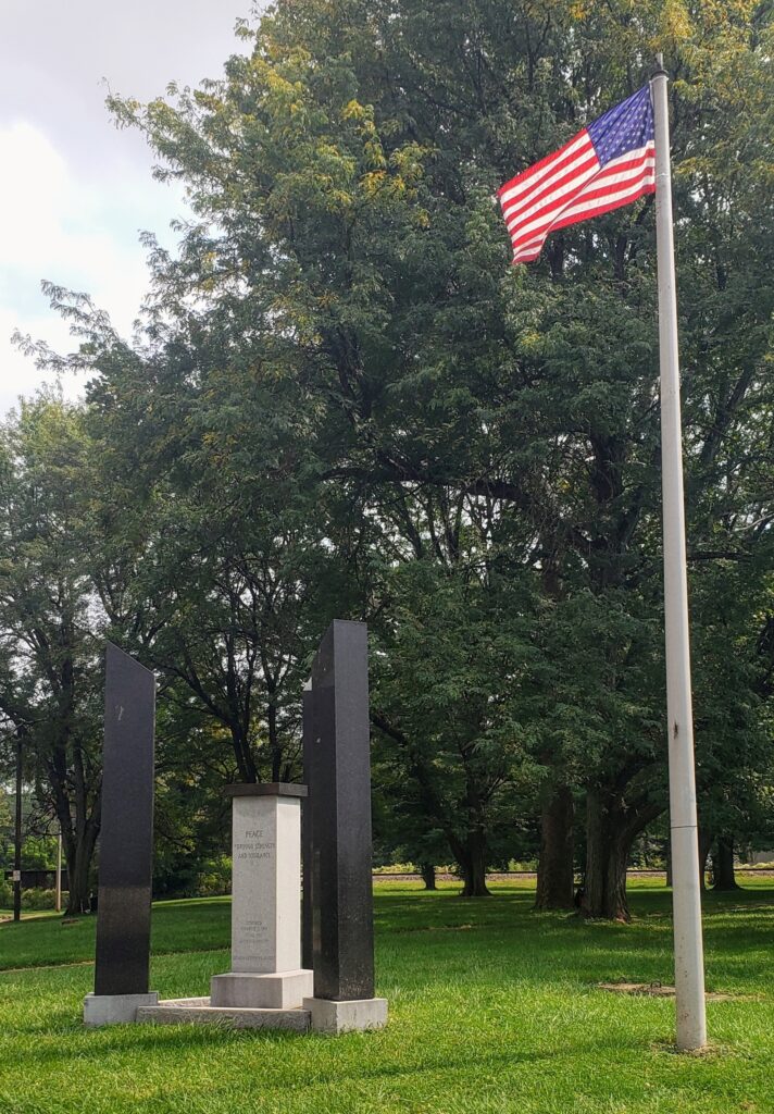 PEACE THROUGH STRENGTH AND VIGILANCE MEMORIAL