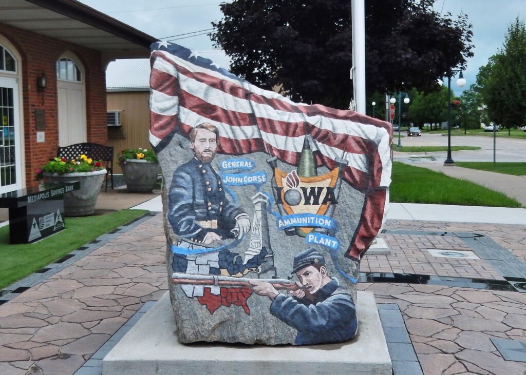 DES MOINES COUNTY FREEDOM ROCK MEMORIAL SIDE B