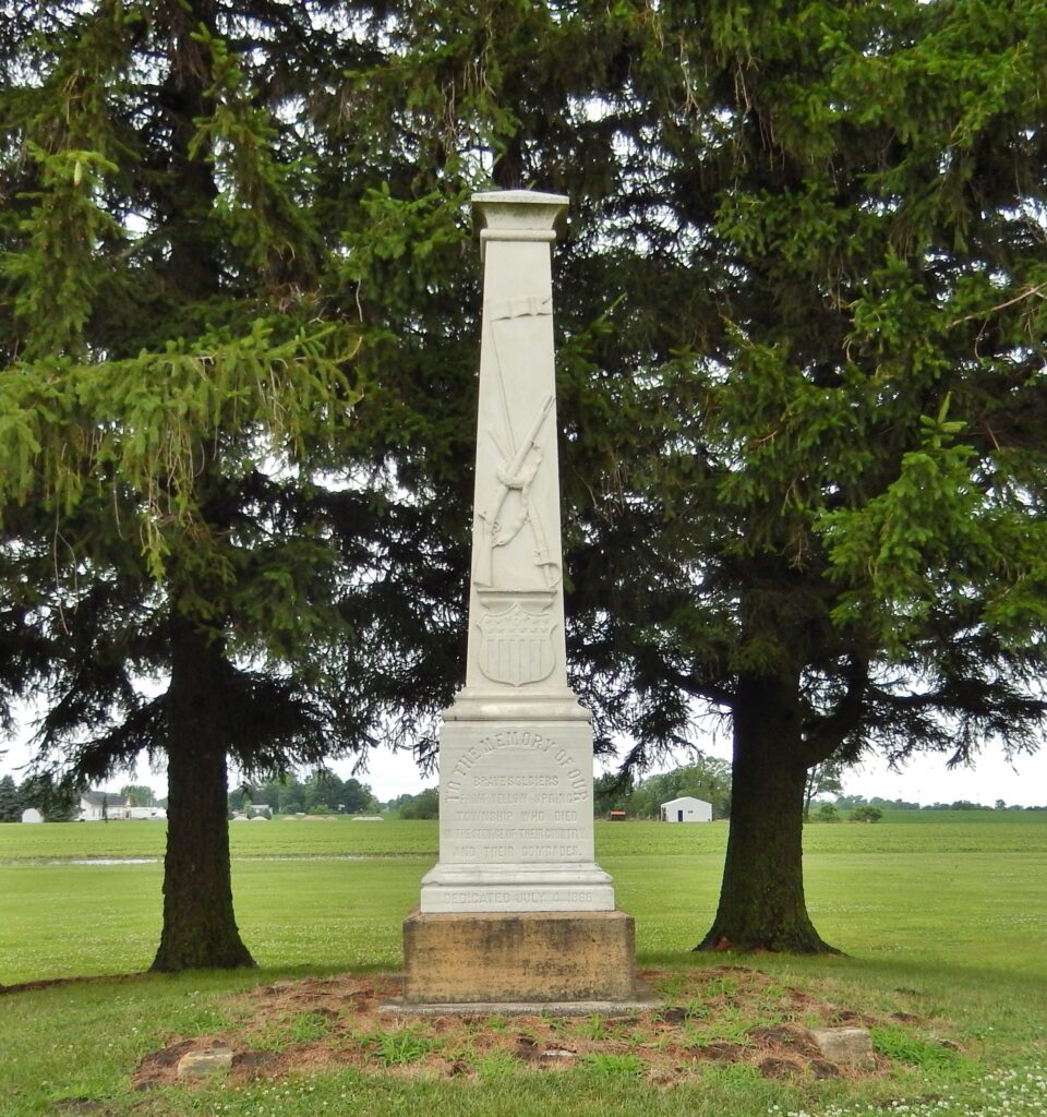 YELLOW SPRING TOWNSHIP CIVIL WAR MEMORIAL