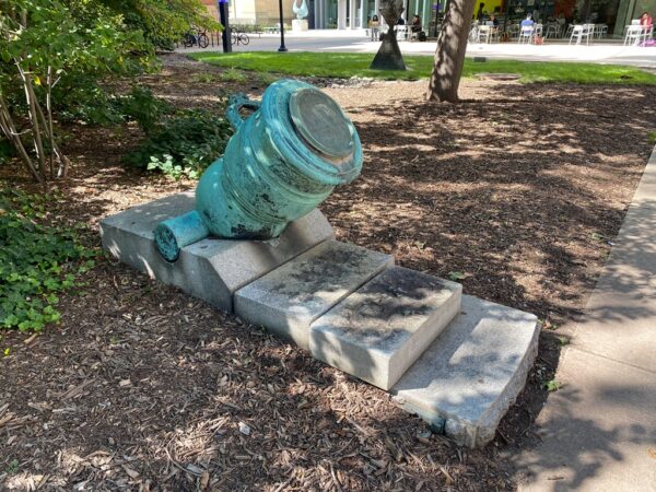 SPANISH-AMERICAN WAR MEMORIAL MORTAR