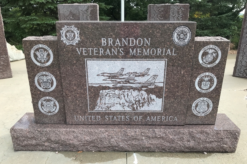 BRANDON VETERAN’S MEMORIAL CENTER STONE