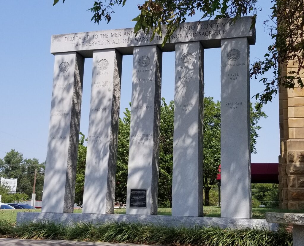 PALO PINTO COUNTY ALL WARS MEMORIAL