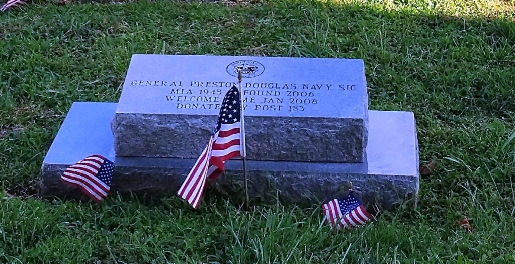GENERAL PRESTON DOUGLAS WAR MEMORIAL