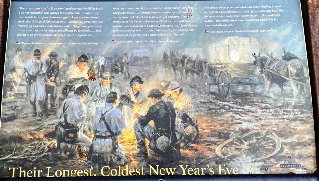 THEIR LONGEST, COLDEST NEW YEAR’S EVE WAR MEMORIAL PANEL
